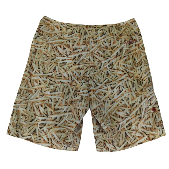 Columbia PFG Board Shorts Swim Trunks Omni-shield French Fry Men 34 11-in Inseam - Picture 2 of 4